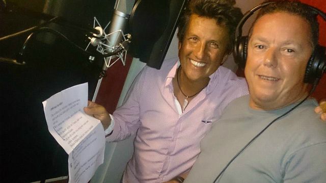 Peter mit Torsten Heim im Studio